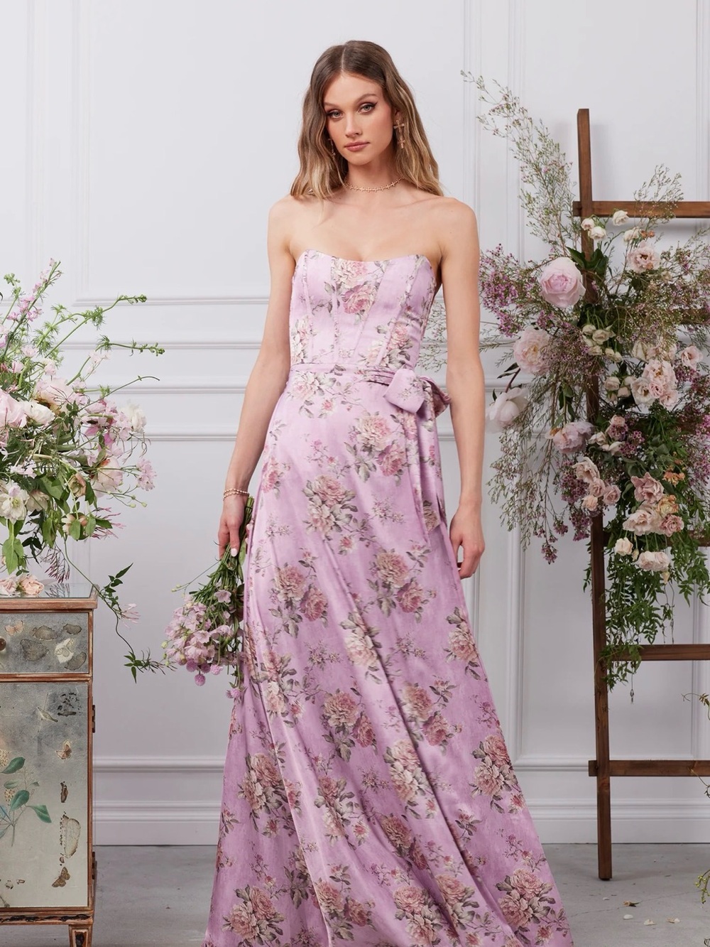 V. Chapman Cecilia Dress in Lilac